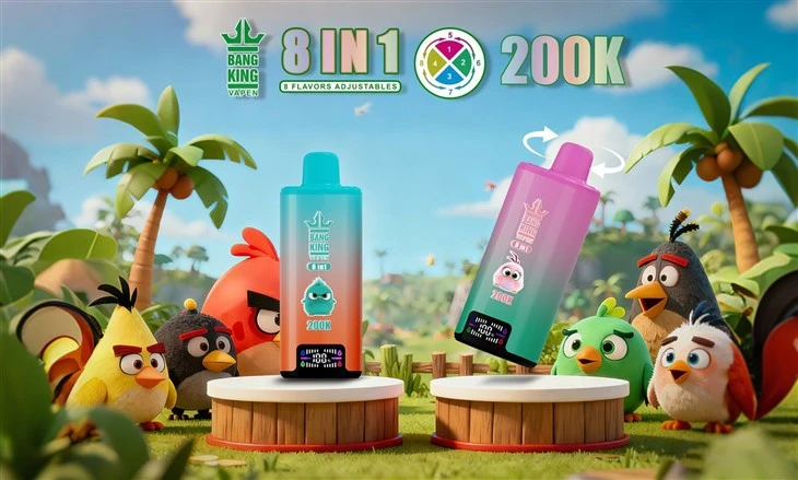Bang King 200000 Puff Vape 8 u 1 okusa